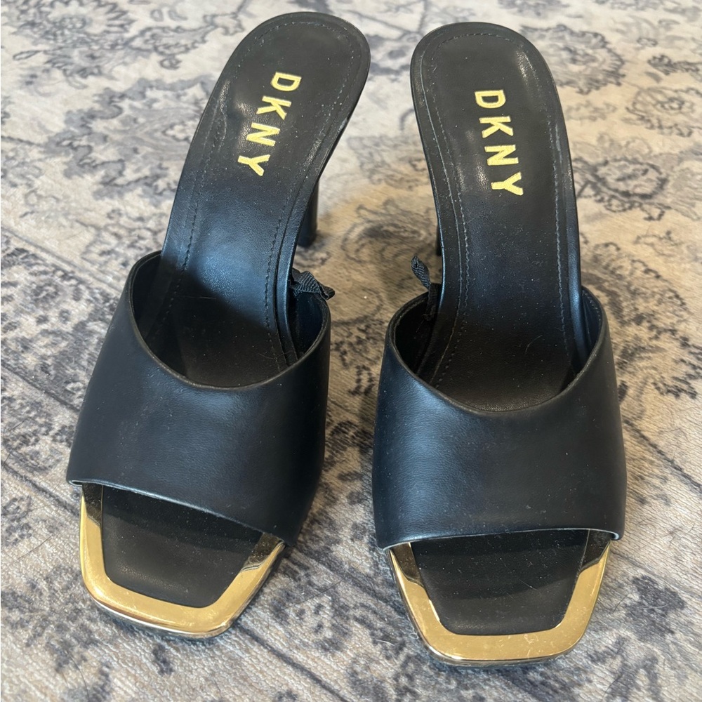 DKNY Black Heels